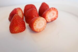 Cute Strawberry Brownie Santa Hats