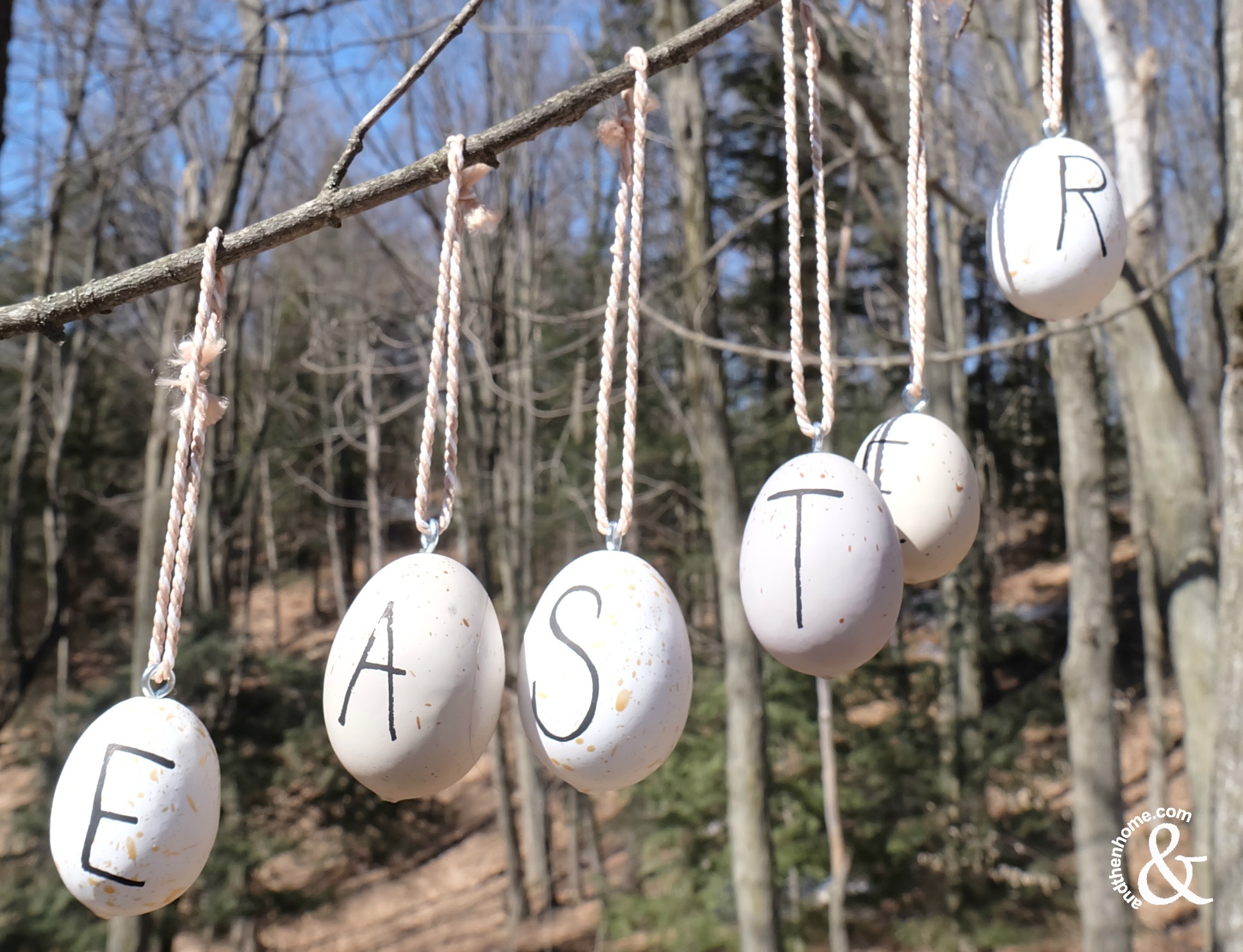 Pottery Barn Inspired Easter Eggs And Then Home