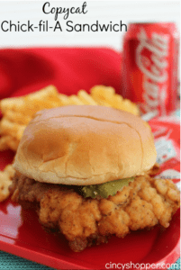 Copycat Chick-Fil-A-sandwich. Photo credit: CincyShopper.