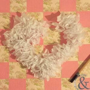 Tissue Paper Heart for Any Occasion