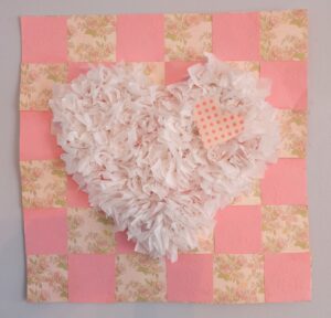 Tissue Paper Heart for Any Occasion