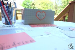 Bridal Shower Advice Game and Keepsake