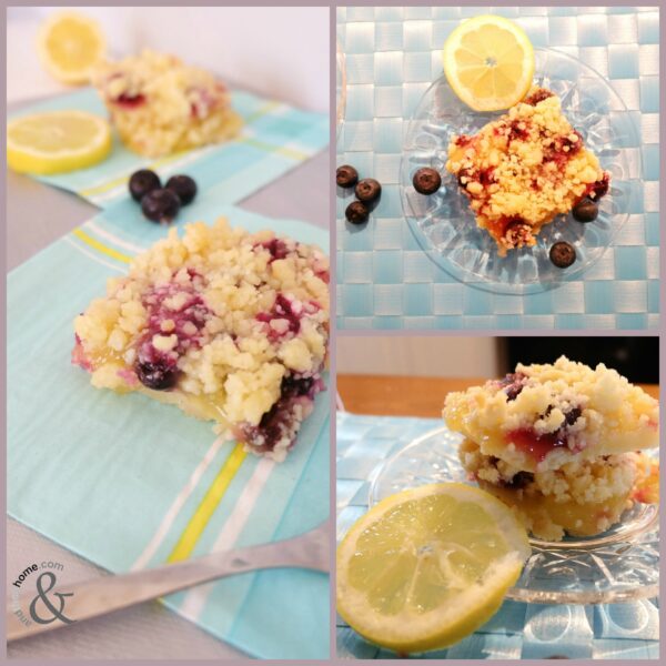 Lemon Blueberry Squares