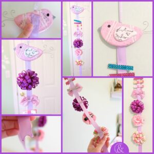 DIY Girls Hair Clip Holder