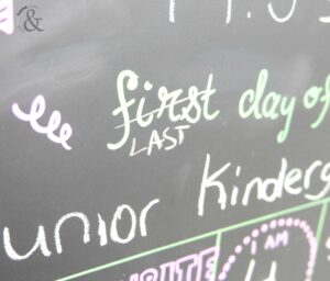 Back to School Chalkboard