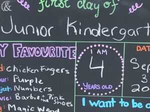 Back to School Chalkboard