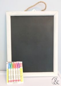 Back to School Memory Chalkboard