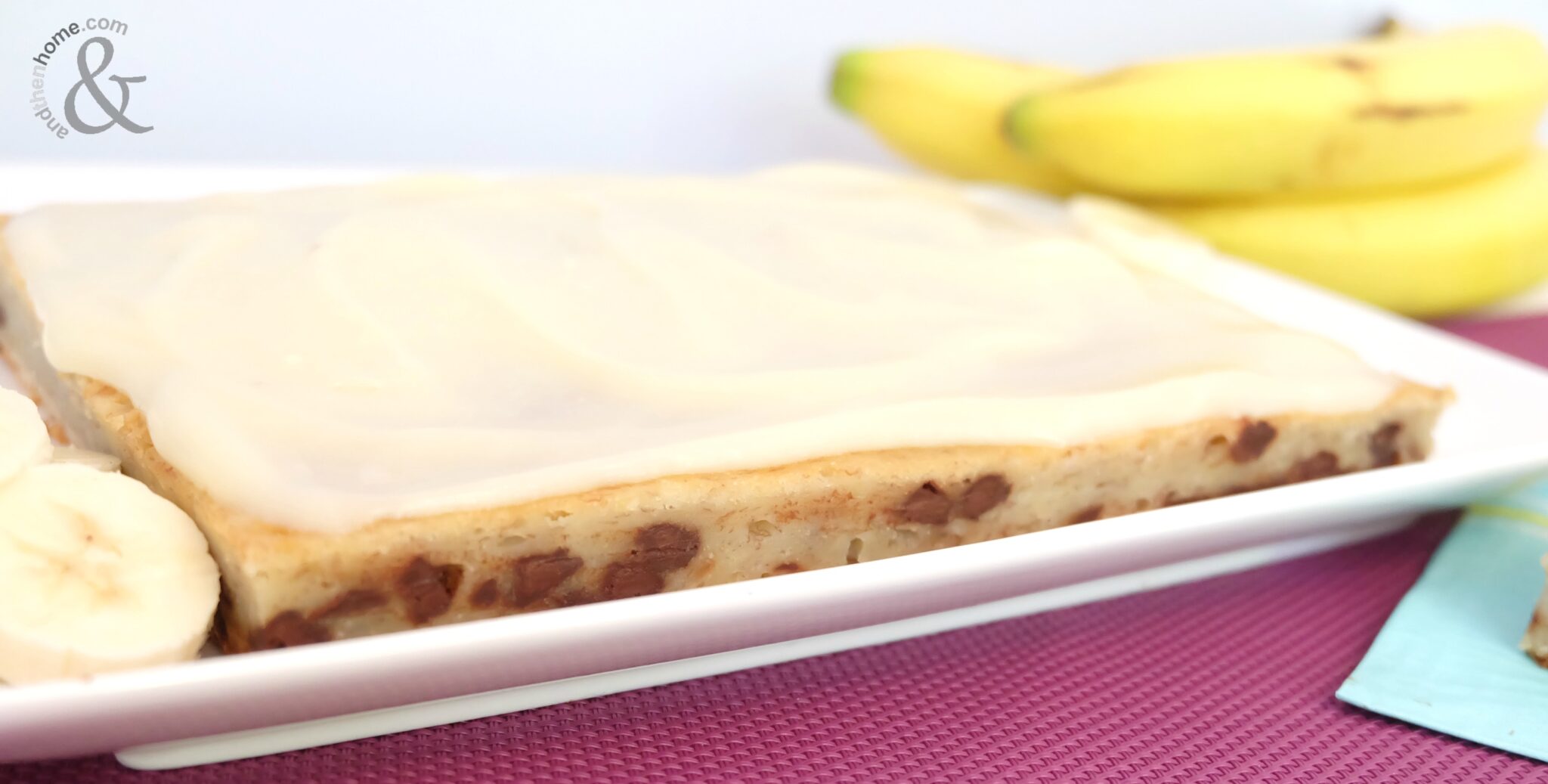 Easy Banana Bread Bar Recipe And Then Home