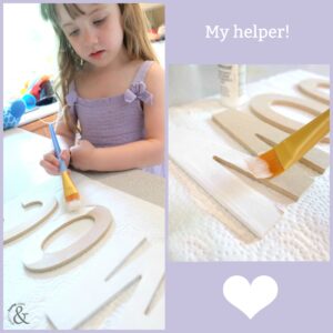 Fabulous DIY Up-Cycled Kids Coat Rack