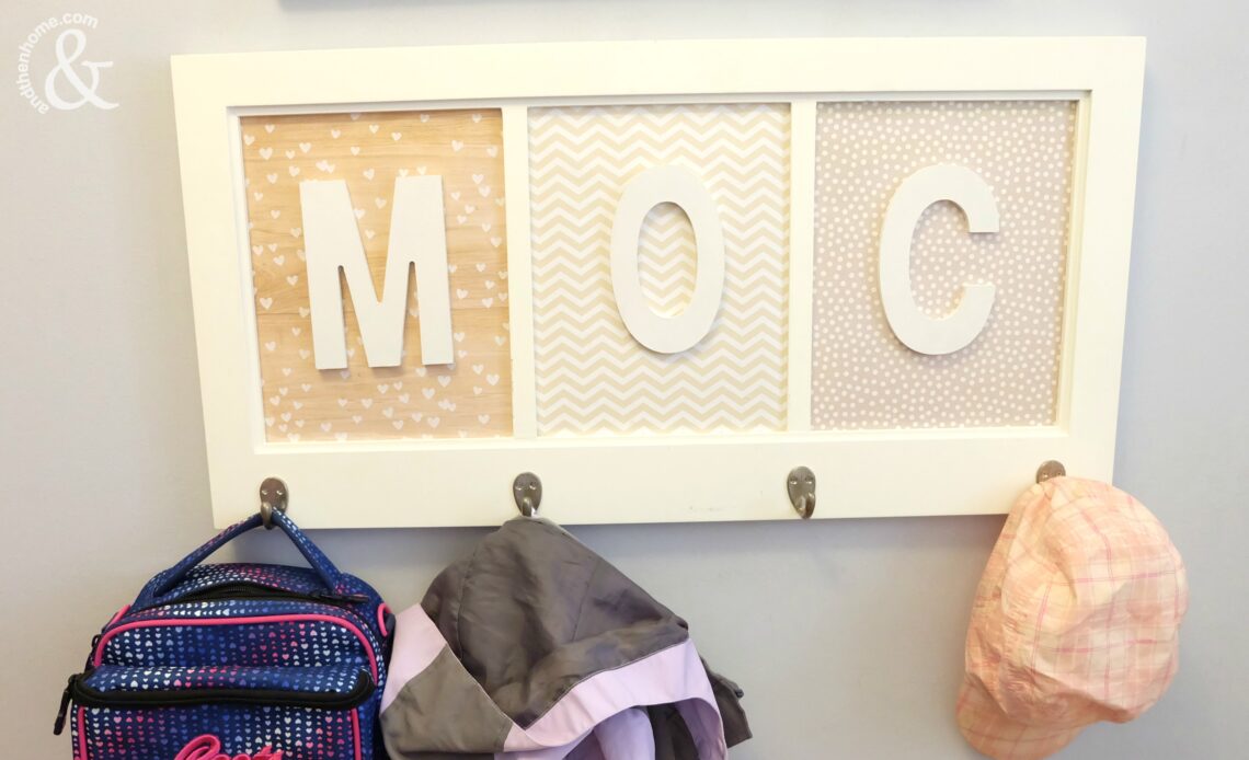 Fabulous DIY Kids Coat Rack