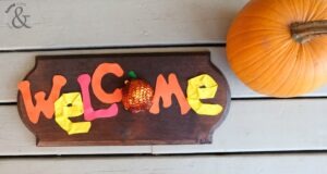 Fun Fall Welcome Decor Sign