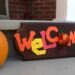 Fun Fall Welcome Decor Sign