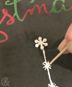 DIY Chalkboard Countdown to Christmas