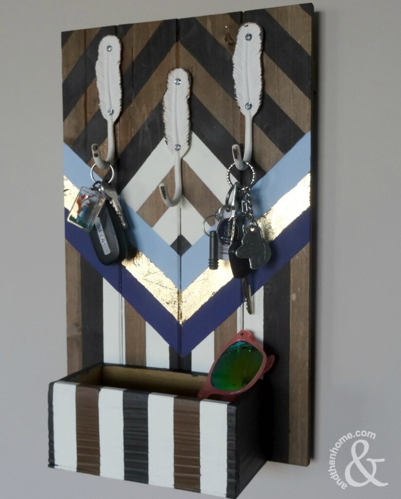 boho-chevron-key-holder-completed-two