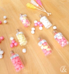 DIY Mini Candy Favour Jars