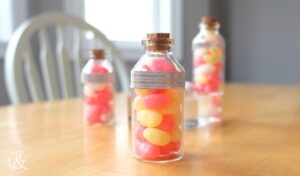 DIY Mini Candy Favour Jars