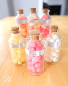 DIY Mini Candy Favour Jars