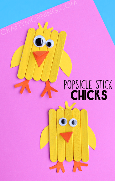 popsicle-stick-easter-chick-craft-for-kids