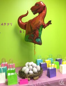 Kids Birthday Party Theme - Dinosaur Party AndThenHome