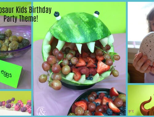 Kids Birthday Party Theme - Dinosaur Party AndThenHome