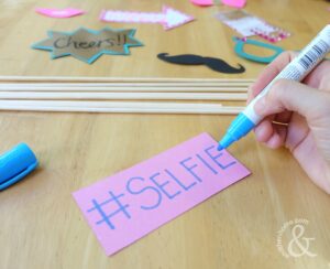 DIY Bachelorette Selfie Photo Booth Props And Then Home