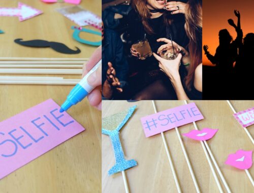 DIY Bachelorette Selfie Photo Booth Props And Then Home
