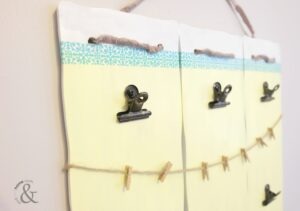DIY Easy Kids Art Display And Then Home