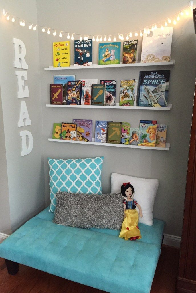 Creating a Reading Nook - Glitter on a Dime