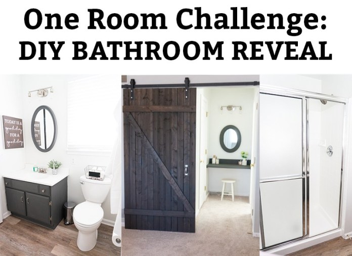 DIY Bathroom Remodel Reveal- Farmhouse Master Bathroom - Mom Envy