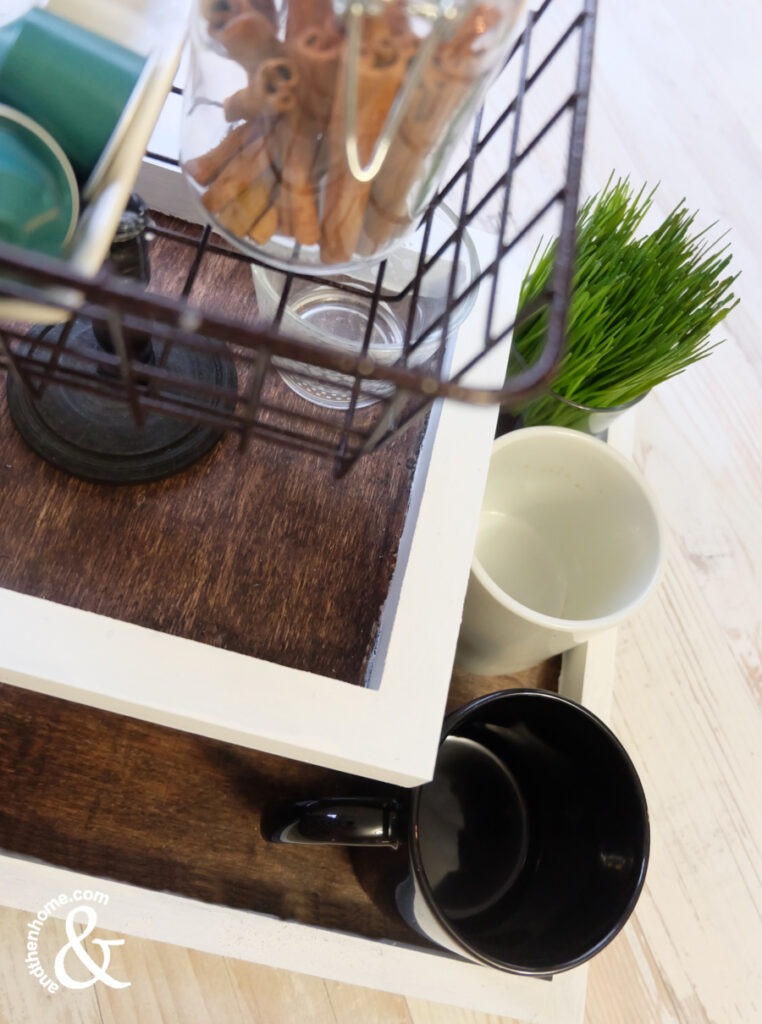 Easy DIY Coffee Bar Station Idea