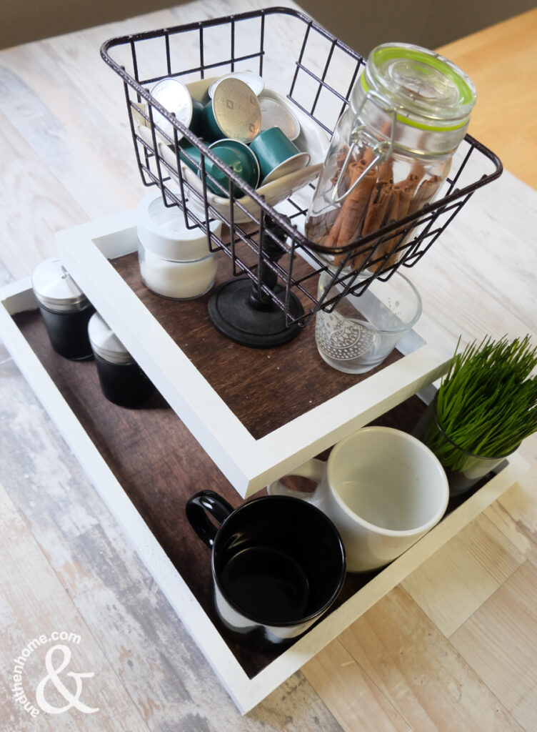 Easy DIY Coffee Bar Station Idea