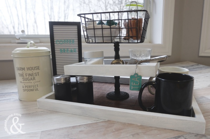 Easy DIY Coffee Bar Station Idea